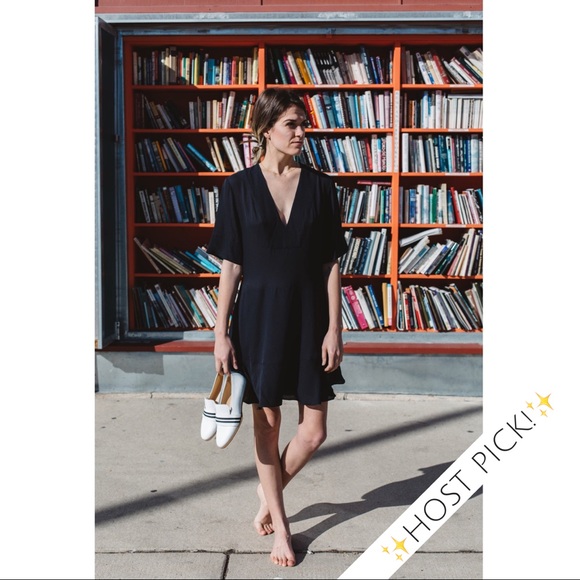 A.L.C. Dresses & Skirts - ✨HP!✨NWT A.L.C. Navy Blue Silk Dress - ALC Size 4